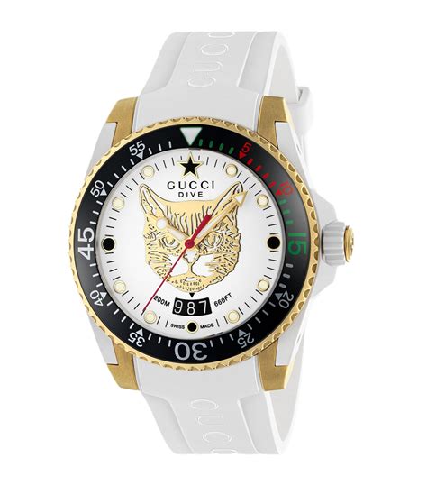 gucci watch 100 meters|gucci dive watch sale.